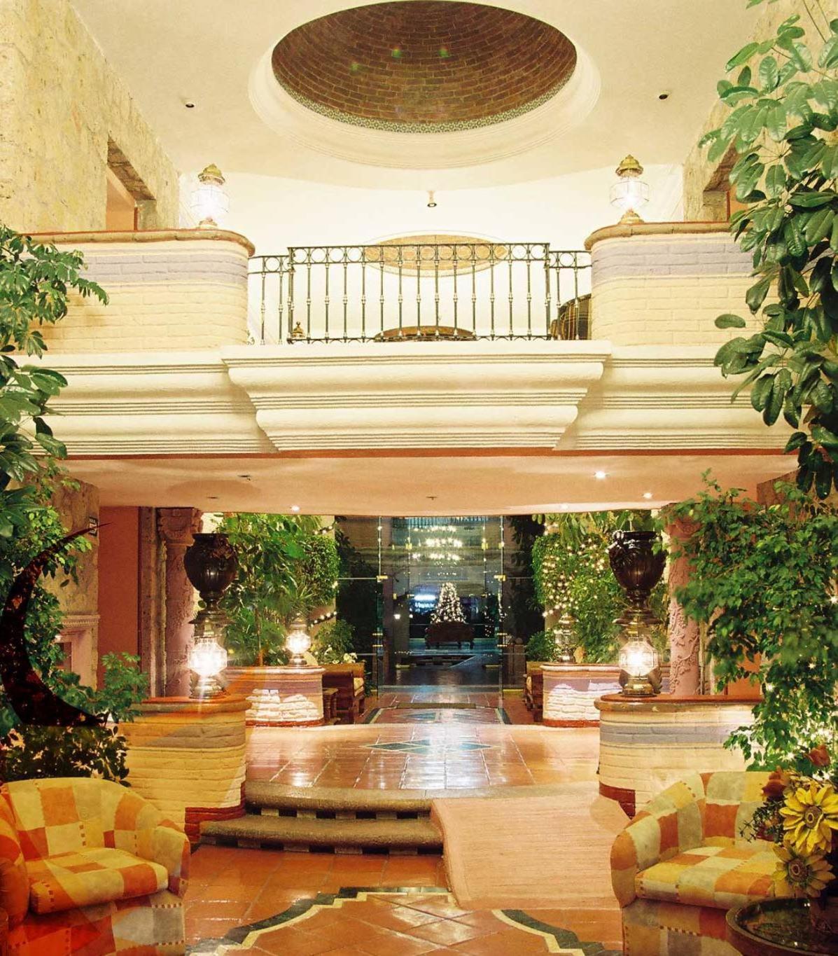 Gran Hotel Hacienda De La Noria Aguascalientes Ngoại thất bức ảnh The lobby of the hotel