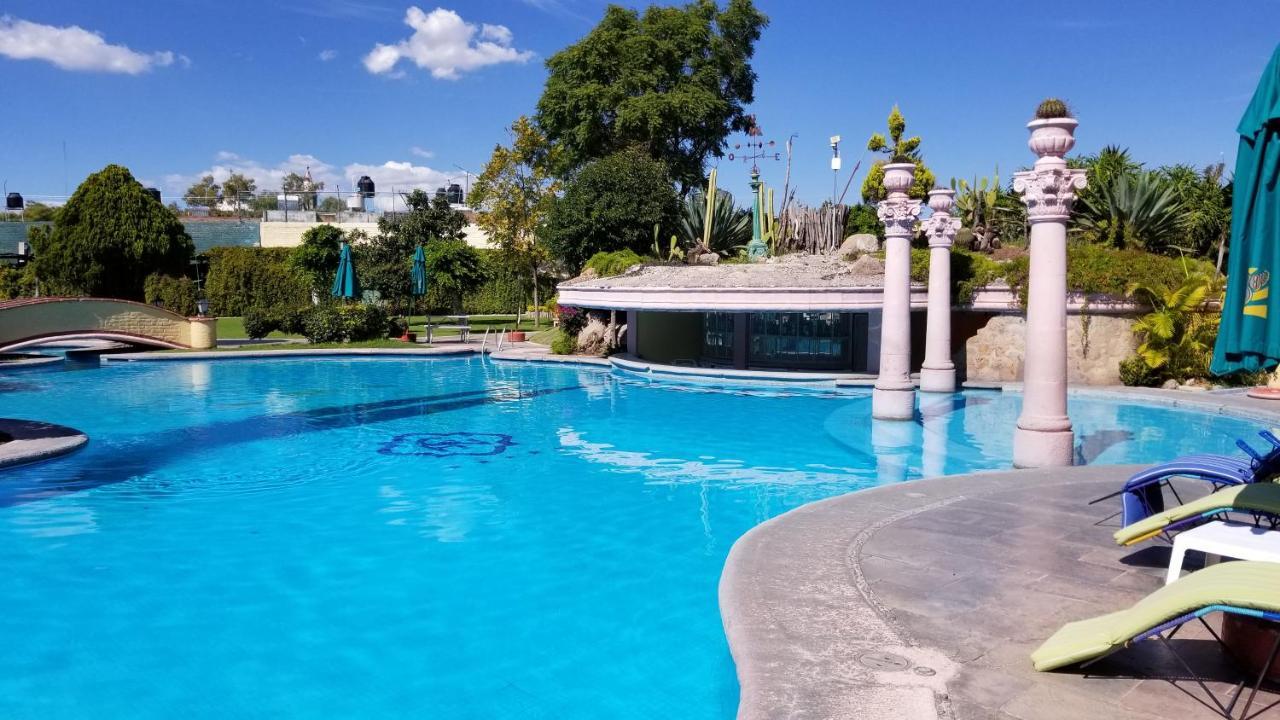 Gran Hotel Hacienda De La Noria Aguascalientes Ngoại thất bức ảnh The swimming pool at the hotel